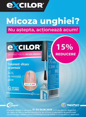 Excilor 15% Reducere Mai-Iunie