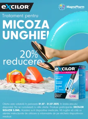 Excilor 20% Reducere Iulie