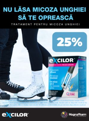 Excilor 25% Reducere Ianuarie 