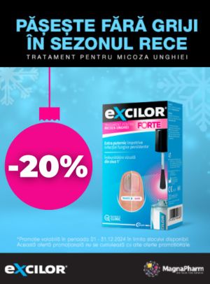 Excilor Forte 20% Reducere Decembrie 