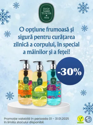 Eyup 30% Reducere Ianuarie