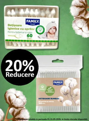 Family Care 20%  Reducere Mai