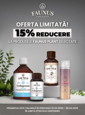 Faunus 15% Reducere Februarie