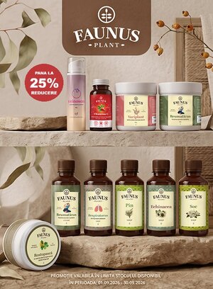 Faunus Pana la 25% Reducere Septembrie