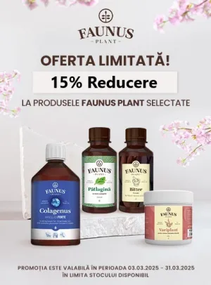 Faunus Plant 15% Reducere Martie