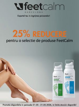 Feet Calm 25% Reducere Mai