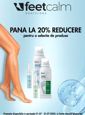 Feet Calm Pana la 20% Reducere Iulie