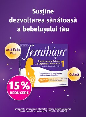Femibion 15% Reducere Octombrie