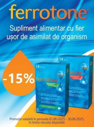 Ferrotone 15% Reducere Iunie