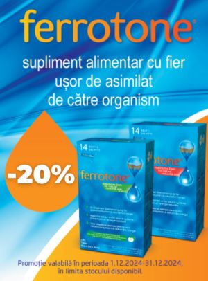 Ferrotone 20% Reducere Decembrie 