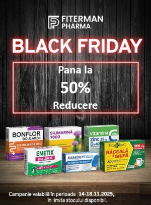 Fiterman Pana la 50% Reducere Black Friday 2025