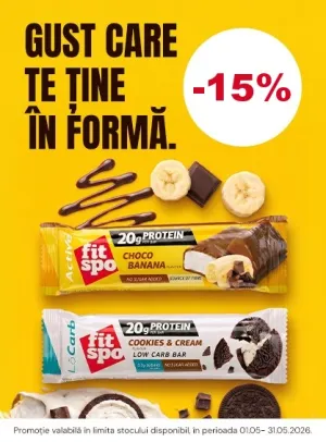 FitSpo 15% Reducere Mai 