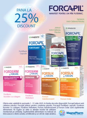 Forcapil Pana la 25% Reducere Iulie