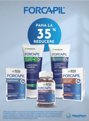 Forcapil Pana la 35% Reducere Mai-Iunie