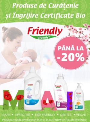 Friendly Pana la 20% Reducere Mai