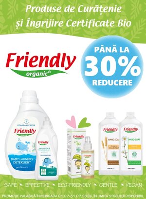 Friendly Pana la 30% Reducere Iulie