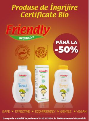 Friendly Pana la 50% Reducere Black Friday 2024