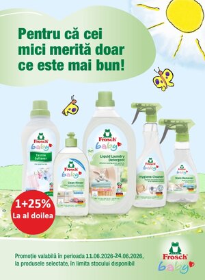 Frosch 1+25% Reducere la al doilea Iunie