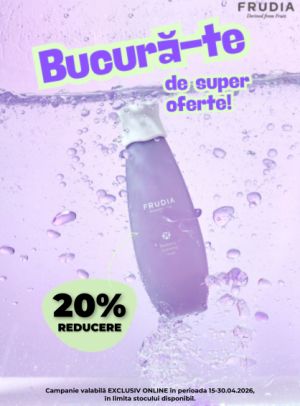 Frudia 20% Reducere EXCLUSIV ONLINE