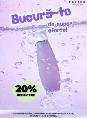 Frudia 20% Reducere EXCLUSIV ONLINE