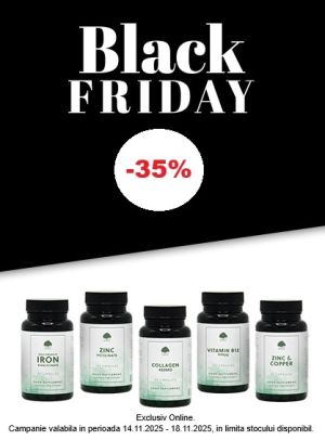 G&G Vitamins 35% Reducere Black Friday 2025  Exclusiv Online