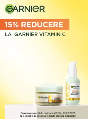 Garnier 15% Reducere Iunie