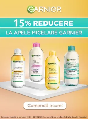 Garnier 15% Reducere V-Day