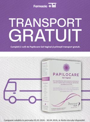 Gedeon Papilocare Gel Transport Gratuit Martie-Aprilie