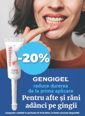 Gengigel 20% Reducere Decembrie