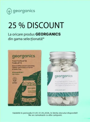 Georganics 25% Reducere Mai