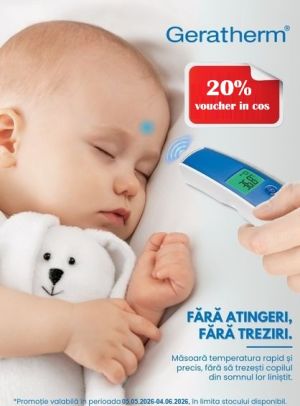 Geratherm 20% Voucher in cos Mai-Iunie