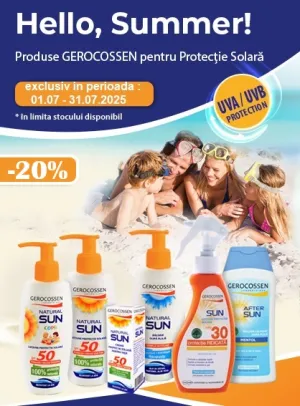 Gerocossen 20% Reducere Iulie