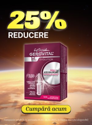 Gerovital GH3 Evolution 25% Reducere Zorii Reducerilor 