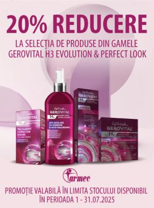 Gerovital H3 Evolution Perfect Look Si  Gerovital H3 Evolution 20% Reducere Iulie