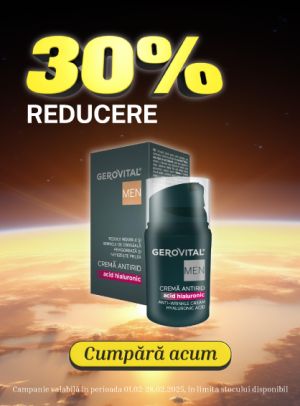 Gerovital Men 30% Reducere Zorii Reducerilor 