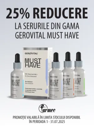 Gerovital Must Have 25% Reducere Iulie