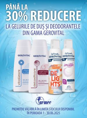 Gerovital Pana La 30% Reducere Iunie