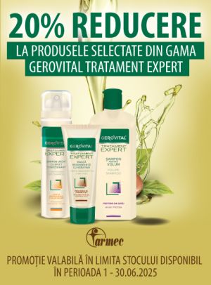Gerovital Tratament Expert 20% Reducere Iunie