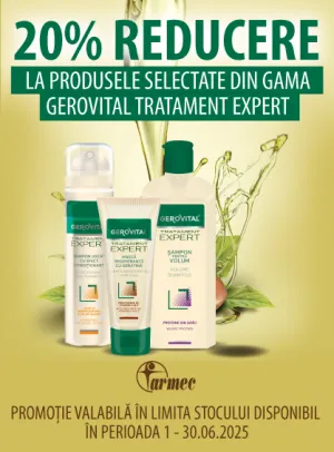 Gerovital Tratament Expert 20% Reducere Iunie