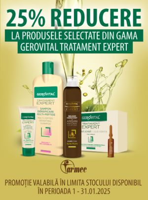 Gerovital Tratament Expert 25% Reducere Ianuarie 