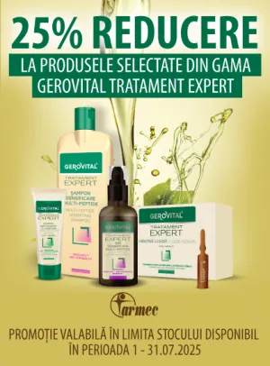 Gerovital Tratament Expert 25% Reducere Iulie