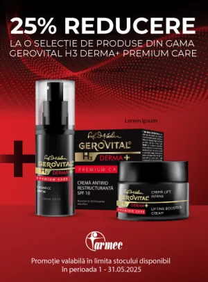 GH3 Derma+ Premium Care 25% Reducere Mai