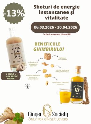 Ginger Jack 13% Reducere Martie-Aprilie