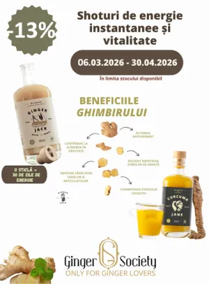 Ginger Jack 13% Reducere Martie-Aprilie