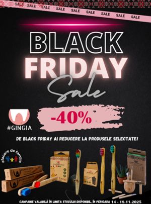 Gingia 40% Reducere Black Friday 2025
