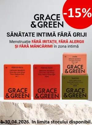 Grace and Green 15% Reducere Aprilie