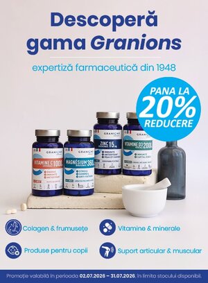 Granions Pana la 20% Reducere Iulie
