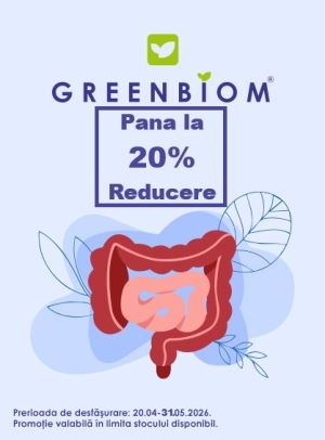 Greenbiom Pana la 20% Reducere Aprilie-Mai