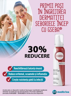 Gseba 30% Reducere Mai