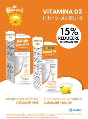 Guard 15% Reducere In Cos Aprilie